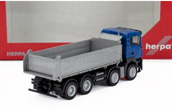 MAN Tgs Truck Cassone Ribaltabile (2022), Blue Silver