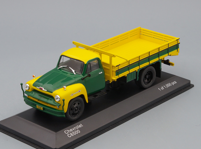 CHEVROLET C 6500 (бортовой грузовик) 1958 Yellow/Dark Green