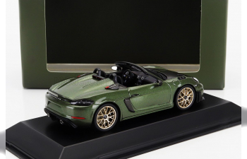 PORSCHE 718 (982) Spider Rs (2024), Green Met Black