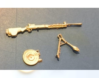 Сборная модель пулемёт ДП-27 Дегтярёва