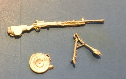 Сборная модель пулемёт ДП-27 Дегтярёва