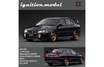 MITSUBISHI Lancer Evolution IV (CN9A), black