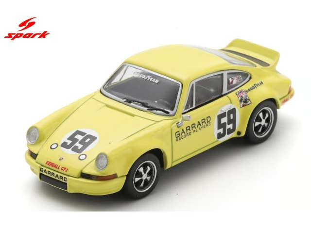 PORSCHE 911 Carrera RSR #59  Sebring 12H P.Gregg/H.Haywood/D.Helmick (1973), yellow