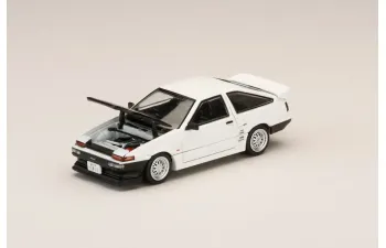TOYOTA Sprinter Trueno GT APEX (AE86) *DK Tsuchiya Street Tuning* (1998), white