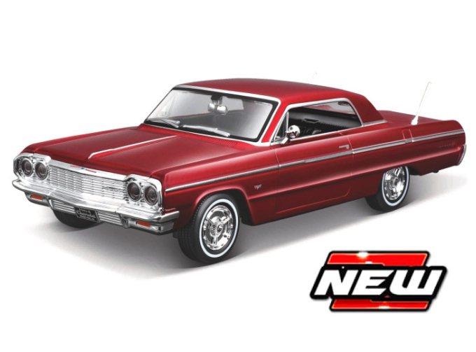 CHEVROLET Impala SS 1964, red