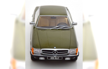 MERCEDES-BENZ 450 SLC C107 (1973), green metallic