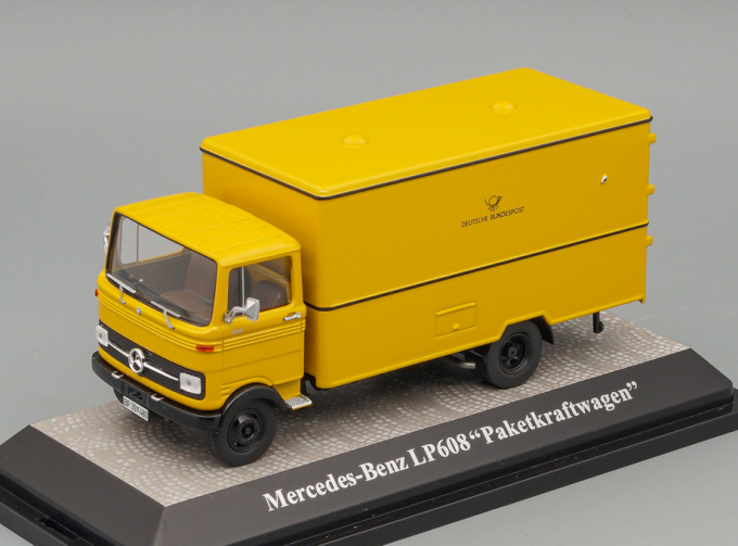 MERCEDES-BENZ LP608 "paketkraftwagen", yellow