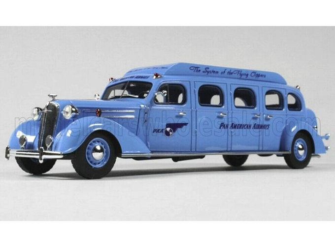 CHEVROLET limousine autobus Pan American - Pan-Am (1936), blue