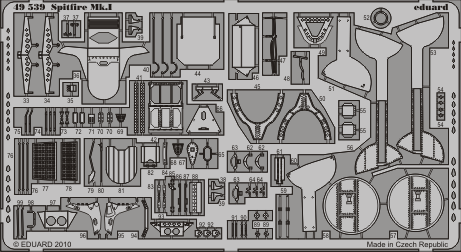 Фототравление для Spitfire Mk.I S.A.