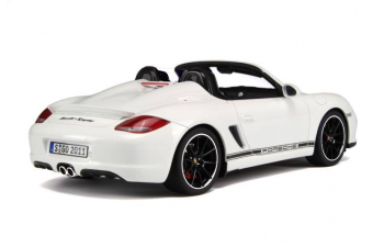 PORSCHE Boxster Spyder, белый