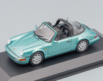 PORSCHE 911 964 Targa Cabriolet (1991), Green Met