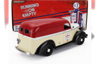 CHEVROLET Panel Truck Van Chevron (1939), Beige White Red