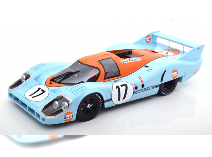 PORSCHE 917LH TEAM JOHN WYER AUTOMOTIVE ENGINEERING LTD. №17 24h LE MANS J.SIFFERT - D.BELL(1971), Gulf