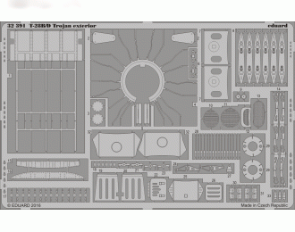 Фототравление для T-28B/D Trojan exterior
