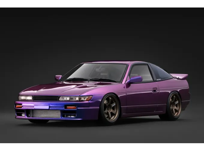 NISSAN Sileighty, purple metallic