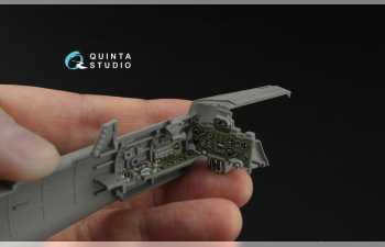 3D Декаль интерьера кабины A6M2 Zero (пр-ва Nakajima) (Border Model)