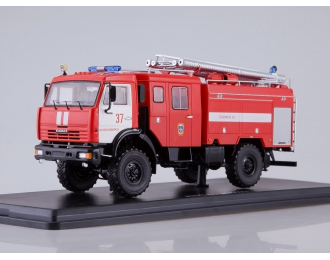 АЦ-3-40 (Камский грузовик 43502), красный