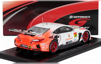 LEXUS Rc F Gt3 Team Arto Thailand №35 Gt300 Super Gt (2021) Giuliano Alesi - Sean Walkinshaw, White Orange