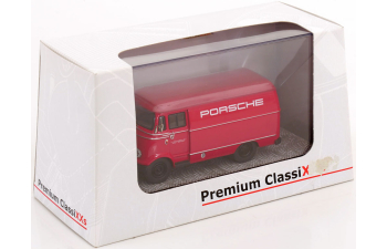 MERCEDES-BENZ L319 Porsche Renndienst, red