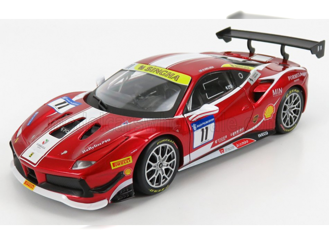 FERRARI 488 Challenge N11 Racing (2017), Red Met