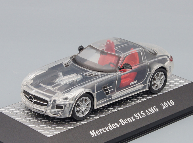 Mercedes-Benz SLS AMG 2010 С197 с прозрачным корпусом