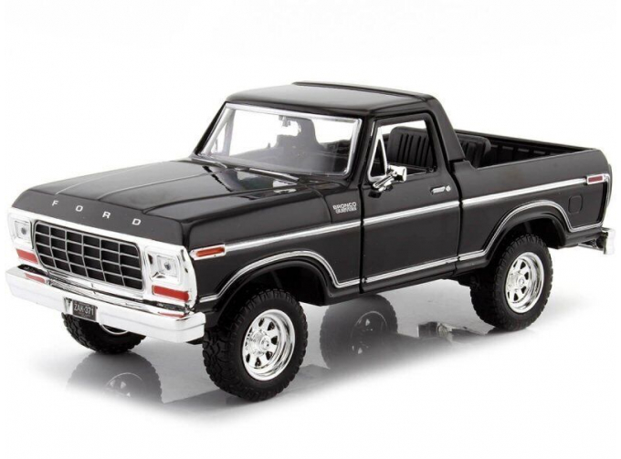 FORD Bronco (с открытым верхом) (1978), черный