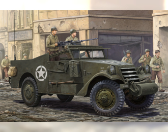 Сборная модель БТР U.S. M3A1 "White Scout Car" Late Production