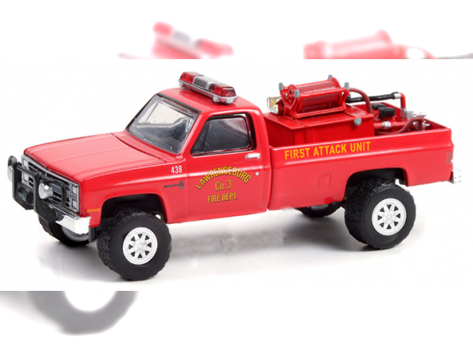 CHEVROLET C20 Custom Deluxe "Lawrenceburg Indiana Fire Department" (пожарный) 1986