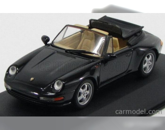 PORSCHE 911 Carrera Cabriolet, black