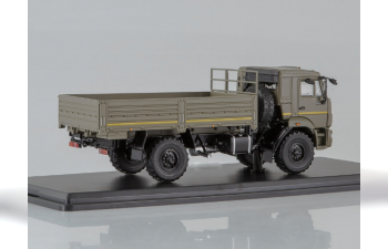 Камский грузовик 43502 Мустанг бортовой, хаки