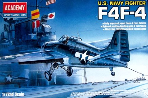 Сборная модель Самолет GRUMMAN F4F-4 WILDCAT