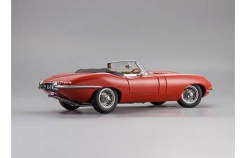 JAGUAR E-Type Roadster Series I 3.8, red