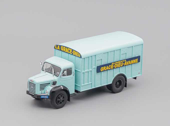 BERLIET Glr 8m2 Truck Cassonato Grace-dieu-avanne Aliments 2-assi (1960), mint