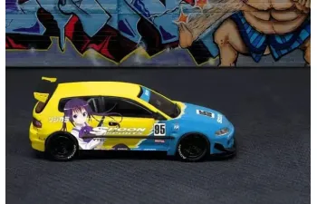 HONDA Civic #CIVOC EG6 Rocket Bunny Spoon with Bear Brick Figure