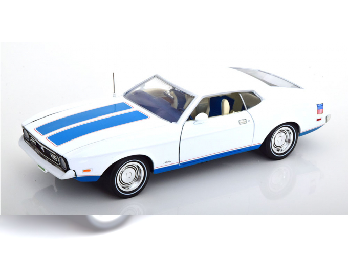 FORD Mustang Sprint (1972), white blue