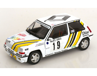 RENAULT R5 GT Turbo MK2 No 19 Rally Monte Carlo Alain Oreille / Gilles Thimonier (1989)