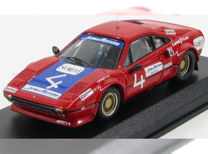 FERRARI 308 Gtb Coupe N 4 Daytona 1978 Mallet - Romolotti - Bondurant, Red