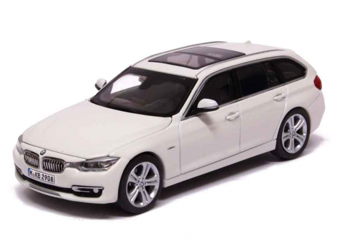 BMW 3 Series Touring F31 (2012), cream white