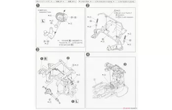 Сборная модель Nissan Terrano Lift Up '91