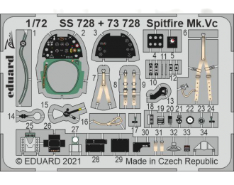 Набор фототравления для Spitfire Mk. Vc