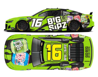 CHEVROLET #16 AJ Allmendinger *Big Sipz*, green 2025