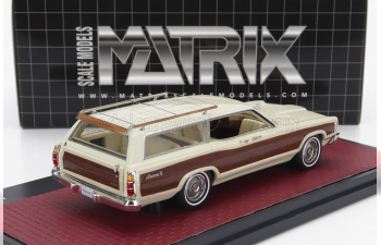 FORD Aurora Country Squire Sw Station Wagon (1969), White Wood