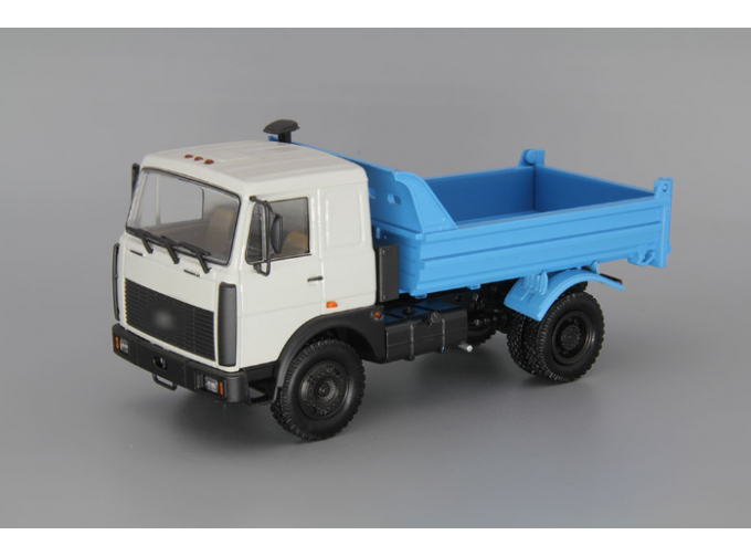 Минский 55514020 самосвал (1996-1999), серый / синий
