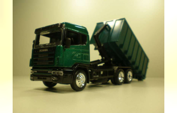 SCANIA R124/400 пухтовоз, green