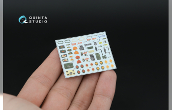 3D Декаль интерьера кабины для семейства Humvee (ICM)