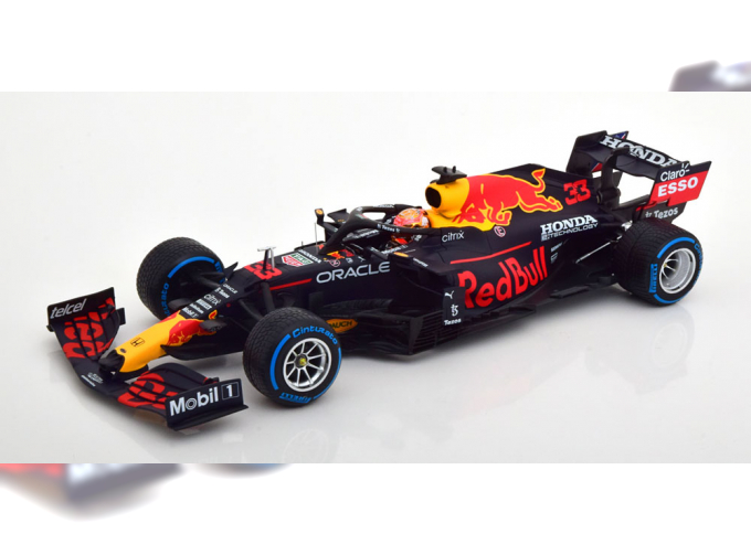 RED BULL Honda RB16B Winner GP Belgium World Champion, Verstappen (2021)