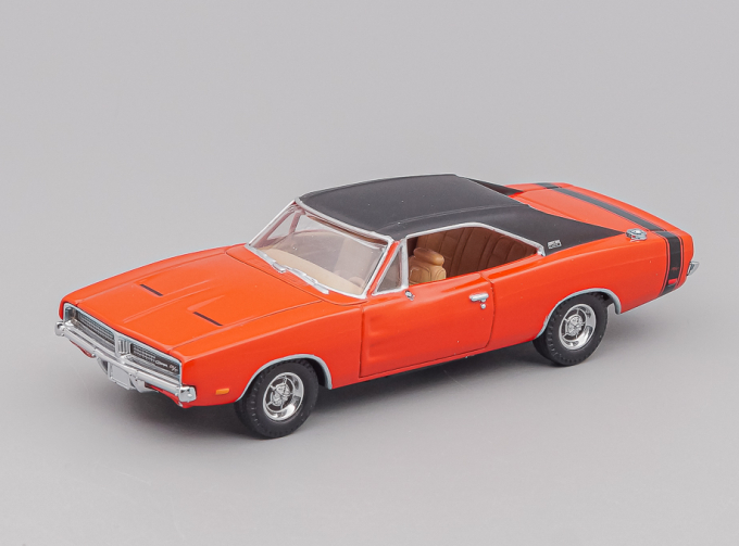 DODGE Charger (1969), red / black
