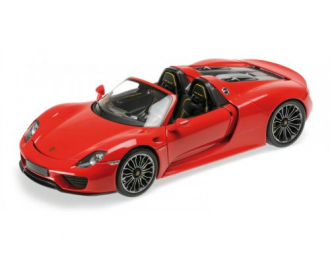 PORSCHE 918 SPYDER - 2013 - RED