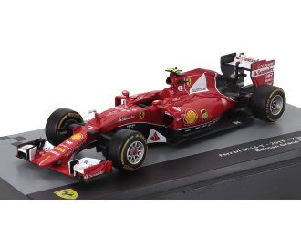 FERRARI F1 Sf15-t №7 Belgium Gp (2015) Kimi Raikkonen - Con Vetrina - With Showcase, Red