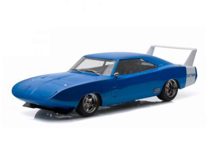 DODGE Charger Daytona Custom 1969 Blue with White